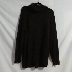 H&M BASIC | small | Dark Burgundy Soft Turtleneck Sweater Dress | NWOT